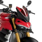 Puig 20467R NEW GENERATION SPORT [RED] DUCATI STREETFIGHTER V4 (20-25) STREETFIGHTER V4S (20-25) プーチ スクリーン カウル