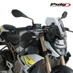 ショッピングGENERATION Puig 20886H NEW GENERATION SPORT [SMOKE] ステー付き BMW S1000R (21-24) M1000R (23-24) プーチ スクリーン カウル