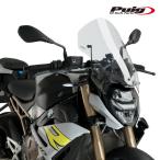 Puig 20889W NEW GENERATION TOURING [CLEAR] ステー無し BMW S1000R (21-24) M1000R (23-24) プーチ スクリーン カウル