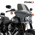 ショッピングHIGH Puig 21236F HIGH ROAD SCREEN TOURING [DARK SMOKE] Harley Davidson SOFTAIL SPORT GLIDE FLSB (18-23) プーチ スクリーン カウル