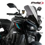 ショッピングGENERATION Puig 21362F NEW GENERATION TOURING [DARK SMOKE] YAMAHA MT-10 (22-25) MT-10 SP (22-25) プーチ スクリーン カウル