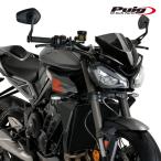 ショッピングGENERATION Puig 21592F NEW GENERATION WINDSHIELD SPORT [DARK SMOKE] TRIUMPH STREET TRIPLE 765RS (23-25) プーチ スクリーン カウル