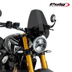 Puig 21933F WINDSHIELD NEW GENERATION SPORT [DARK SMOKE] TRIUMPH SCRAMBLER 400X (24-25) SPEED 400 (24-25) プーチ ニュージェネレーションNKスクリーン