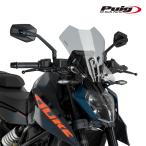ショッピングGENERATION Puig 21998H NEW GENERATION WINDSHIELD TOURING [SMOKE] KTM 125/390 DUKE (24-25) プーチ スクリーン カウル