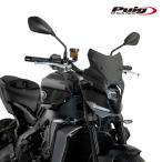 ショッピングGENERATION Puig 22077J WINDSHIELD NEW GENERATION SPORT [MATT BLACK] YAMAHA MT-09 (24-25) MT-09 SP (24-25) プーチ ニュージェネレーションNKスクリーン