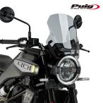 Puig 22188H NEW GENERATION SPORT NKSCREEN[SMOKE] HUSQVARNA SVARTPILEN 125(24-25) SVARTPILEN 401(24-25) プーチ スクリーン カウル