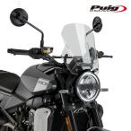 ショッピングGENERATION Puig 22189W NEW GENERATION SPORT [CLEAR] HUSQVARNA SVARTPILEN 801 (24-25) プーチ　NKスクリーンSPORT