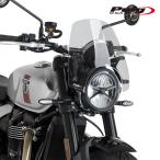 Puig 22618W NEW GENERATION SPORT [CLEAR] TRIUMPH SPEED TWIN 1200 RS (25) SPEED TWIN 1200 (25) �v�[�` �X�N���[�� �J�E��