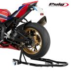 Puig 22705N REAR PADDOCK STAND FOR CONVENTIONAL SWINGARM FM1 [BLACK] 汎用 プーチ キャスター付き リヤメンテナンススタンド