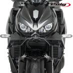 Puig 22782C DOWNFORCE NAKED FRONTAL SPOILERS [CARBON LOOK] KAWASAKI Z1000(14-24) Poo-chi передний down сила Naked спойлер 