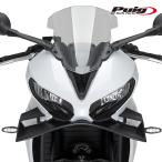 Puig 22832J FRONTAL SPOILER GP [MATT BLACK] TRIUMPH DAYTONA 660 (24-25) Poo-chi передний спойлер 