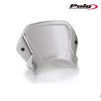 Puig 3592P FRONT PANEL [SILVER] KAWASAKI VULCAN S (15-25) etc. Poo-chi передняя панель (ABS полимер ) верхняя скоба (top bridge) крепление универсальный модель 
