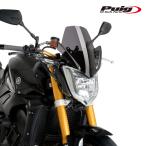 Puig 4119F NEW GENERATION SPORT [DARK SMOKE] YAMAHA FZ1 (06-15) プーチ スクリーン カウル