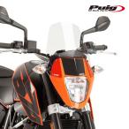 Puig 6009W NEW GENERATION SPORT [CLEAR] KTM 690 DUKE (12-20) 690 DUKE R (12-17) プーチ スクリーン カウル