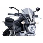 ショッピングGENERATION Puig 7016H NEW GENERATION TOURING [SMOKE] YAMAHA MT-07 (14-17) FZ-07 (14-17) プーチ スクリーン カウル