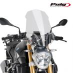 Puig 8110W NEW GENERATION TOURING [CLEAR] ステー付 BMW R1200R (15-18) プーチ スクリーン カウル