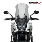 Puig 8901H SCREEN TOURING [SMOKE] HONDA CB500X (16-23) CB400X (16-23) Poo-chi экран обтекатель 