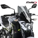 ショッピングGENERATION Puig 9369F NEW GENERATION TOURING [DARK SMOKE] Kawasaki Z650 (17-19) プーチ スクリーン カウル