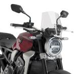 Puig 9748W NEW GENERATION (CLEAR) HONDA CB1000R (18-19)/ CB650R (19-) プーチ スクリーン カウル