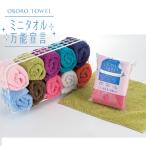 ミニタオル 万能宣言 約33×40ｃｍ 日本製 おぼろタオル 日本アトピー協会推薦品　吸水力約5倍 ネコポス 送料無料
