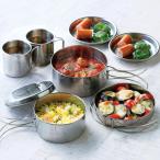 鍋 キャンピング鍋 PP-02 SOLA Relax -ソラリラ- キャンピング鍋 8点セット アウトドア 調理 クック調理道具 調理道具 コンパクト収納 収納袋付き  送料無料