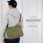 キャンバス帆布ショルダーバッグ斜め...