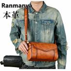 ショルダーバッグ メンズ 本革 レザー 斜めがけ 肩掛け 皮 小さめ カジュアル メッセンジャーバック 横型 通勤 通学 人気 おすすめ シンプル おしゃれ 鞄 かばん