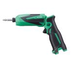 HiKOKI(ハイコーキ) 旧日立工機 7.2V コードレスインパクトドライバー 充電式 蓄電池・充電器別売り WH7DL(NN) 本体のみ