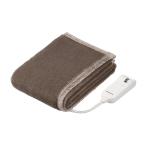 パナソニック 電気毛布 敷き用 室温センサー搭載 8段階温度調節 ダニ対策 抗菌防臭 丸洗い可 シングル ブラウン DB-UM10S-T