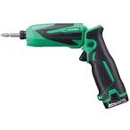HiKOKI(ハイコーキ) 旧日立工機 7.2V コードレスインパクトドライバー 充電式 1.5Ahリチウムイオン電池、急速充電器、予備電池、ケ