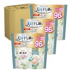 ショッピング洗濯洗剤 Bold ボールド 洗濯洗剤 ジェルボール 4in1 ホワイトティー&フローラルの香り 詰め替え 96個×3袋 [大容量] [ケース品]