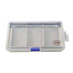 taka промышленность WK-0009 Live Bait BOX3 TYPE-II серебряный кейс только внешние размеры ( примерно 165?95?3mm)