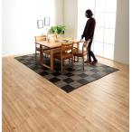 イケヒコ ラグ カーペット 畳 マット 肌触りが良い 正方形 国産 日本製 ウィード PP ブラウン 江戸間2畳約 174×174cm 傷がつき