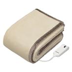 パナソニック 電気毛布 掛け敷き兼用 室温センサー搭載 8段階温度調節 ダニ対策 丸洗い可 シングル 188×137cm ベージュ DB-RM3