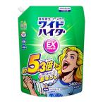 ワイドハイター 大容量EXパワー 衣料用漂白剤 見過ごせなくなった汚れやニオイ 、洗剤にちょい足しで超絶スッキリ  詰替用2400ml