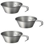 NANGOGEAR（南湖 キャンプ ギア） シェラカップ 3pcs 21111(S-220-3P)