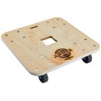 ショッピングTRUSCO TRUSCO(トラスコ) 木製平台車 ジュピター 450X450 φ75 200kg JUP4545200