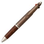 三菱鉛筆 多機能ペン ピュアモルト 2&1 メタリックブラウン MSXE310057M21