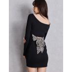 ショッピングレオパード GYDA  ジェイダ レオパードバックリボンテレコミニワンピース 即日発送