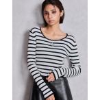 GYDA ジェイダ GGプレートlong sleeveニットトップス