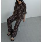 ANUKE アンヌーク Geometric Easy Pants 即日発送