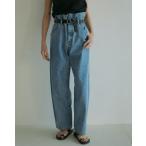 ANUKE アンヌーク Waist Tuck Denim 即納