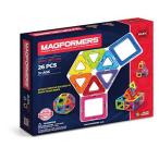 Magformers Basic Set 26 Piece Magnetic Building Toy（並行輸入品）