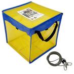 go Minette box 125L голубой / желтый из . исключая . мусор ... предотвращение высокая интенсивность сеть складной . простой сборка промывание в воде возможность примерно 50×50×50cm дверь другой восстановление для 