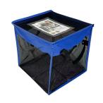 go Minette box примерно 80L голубой / черный из . исключая . мусор ... предотвращение высокая интенсивность сеть складной . простой сборка промывание в воде возможность примерно 43x43x43cm дверь другой сбор для 