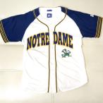  Note ru dam университет Baseball рубашка борьба Irish M стартер вышивка Vintage Notre Dame Fighting Irish