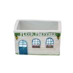  resin миниатюра pot улица угол. цветок магазин house f правило горшок 