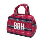 BBH стеганое полотно Mini сумка "Boston bag" проверка красный 