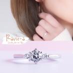 3石CZ エンゲージリング ピンクゴールド キュービックジルコニア シルバー925  プロポーズ 結婚記念日 指輪 セカンドマリッジリング