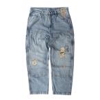 Levi's Levi's 568 двойной колено Denim джинсы Loose Straight Double knee Denim Diving Ducks 0020 мужской женский брюки Buggy pe Inter 